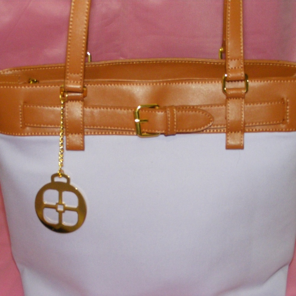 Lavender Canvas Purse NWT - Picture 6 of 7